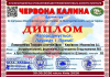 Congratulations on the victory in the “CHERVONA KALYNA”  festival-competition!